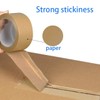 COSIMIXO 3 Rolls, Heavy Duty Kraft Paper Tape, 50mm x