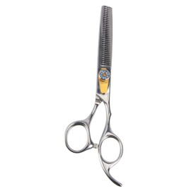 minkissy 1pc Stainless Steel Hairdressing Scissor for Home and Salon Use Professional Thinning and Cutting Tool Resistant Design for Haircuts and Pet Grooming
