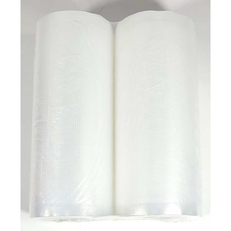 Nutri-Lock Vacuum Sealer Bags, Set of 2 BPA-Free Rolls Each