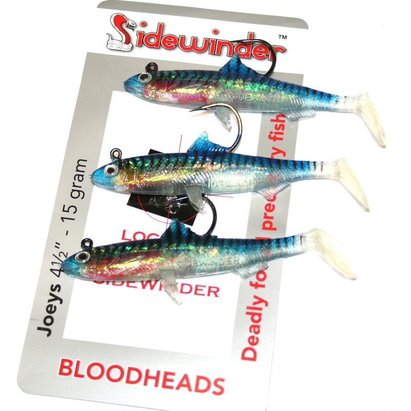 Sidewinder Joeys 4 1/4" 15grm Bloodheads
