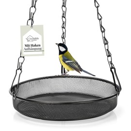 wildlife home Hanging Bird Feeder for Mealworms, Hanging Bird Feeder I Metal Bird Feeder Station Birds Wild Birds for Garden, Balcony
