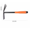 PlushPlumage Garden Hoe and Rake Two in One,Rake for Gardening,Gardening