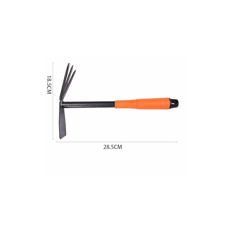 PlushPlumage Garden Hoe and Rake Two in One,Rake for Gardening,Gardening