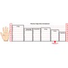 A6 Size Note Paper Planner Insert with Subject Line, for