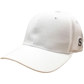 Smitty HT111 - Performance Flex Fit Football Referee Hat - White (US, Alpha, Medium, White)