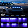 I LITTON Blue Flashing Strobe Lights for Vehicles, 24V 12V