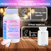 Saaquim Probióticos Mujeres 120 Cápsulas 600 Porciones Cepas Probióticas Billones