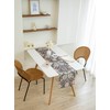 Obal William Morris Table Runner, Teal floral table runner Heat