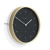 NEWGATE® Mr Clarke Wall Clock | Large Scandi Inspired Plywood