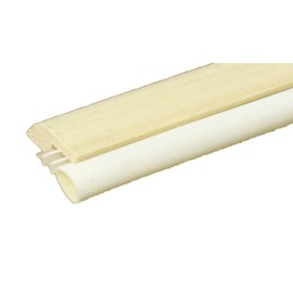 Wood and Bulb Door Weatherseal Set (3 Piece Set) (White)