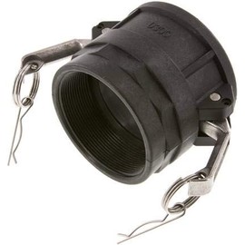 Kamlock Coupling (D) Rp 3 Inch Female Thread Polypropylene Material: Polypropylene Thread: Rp 3 Inch DN: 75 (3 Inch) mm PN:6