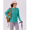 PINSPARK Soft Long Sleeve UV Blocking Tops with Thumb Holes