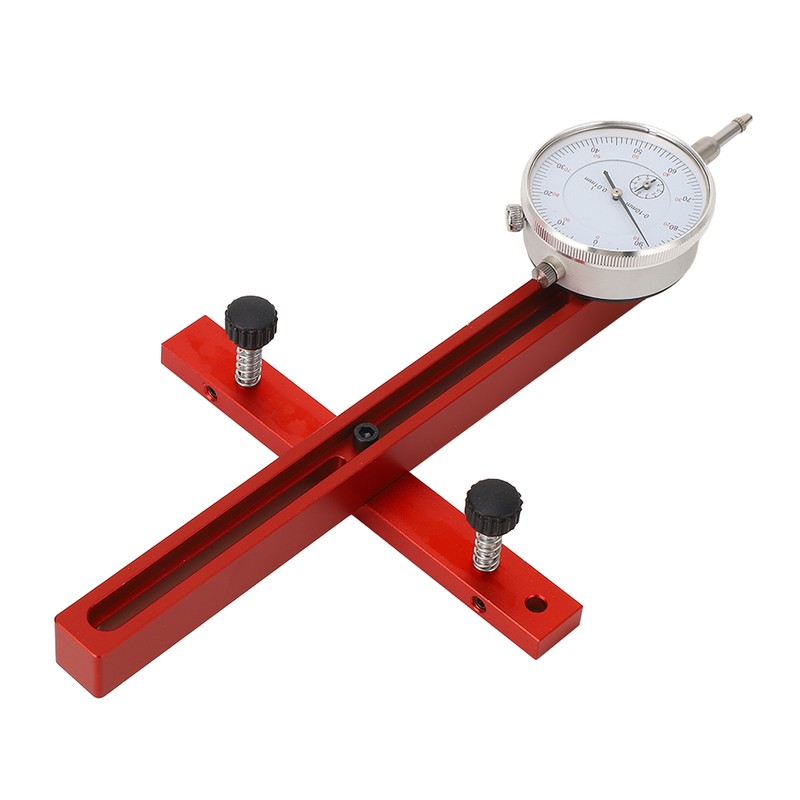 Digital Dial Indicator Table Saw Gauge Long Aluminum Alloy Table