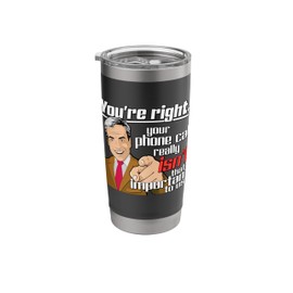 Your Phone Call Isn't Important a Funny Customer Service Rep Stainless Steel Insulated Tumbler