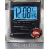 Westclox Travel Alarm Clock LCD Display #72028 NEW