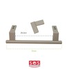 LIEBHERR - POIGNEE PORTE FRIGO CONGELATEUR LIEBHERR 24.5CM 7430670 -