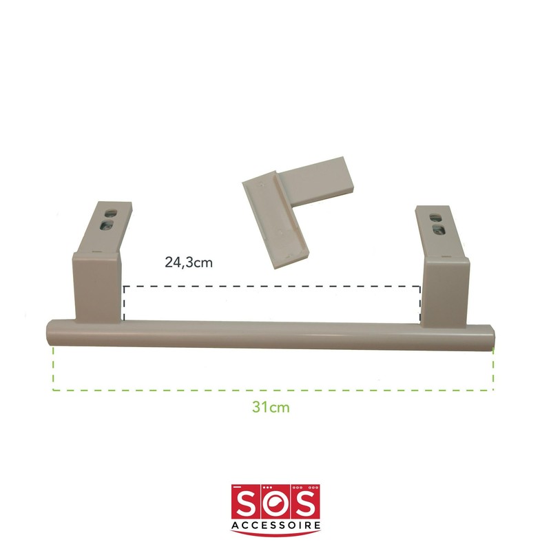 LIEBHERR - POIGNEE PORTE FRIGO CONGELATEUR LIEBHERR 24.5CM 7430670 -