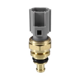 F FIERCE CYCLE Coolant Temperature Sensor for Ford F-550 Durable No.7M51-12A648-AA Water Temp Sensor Gold Tone Inner