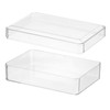 PATIKIL Acrylic Lid Box 15 x 10 x 5 cm
