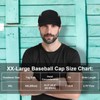 Oversize L/XL/XXL Men's Running Cap - Breathable Mesh Sports Cap