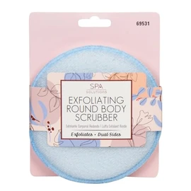 Cala Spa Solution - Juego de baño exfoliante y limpieza (toalla elástica y exfoliante corporal)