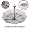 Ergonauts Travel Umbrella Windproof Ventilated Umbrella with Double Canopy and