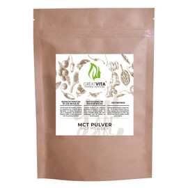 MCT Powder, 400 g, Premium Quality, Perfect for a Keto Diet, Coconut Based, Tasteless, GreatVita
