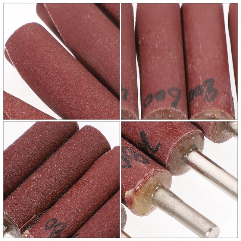 Angoily 8 Pcs Sanding Drum Kit,Sanding Mandrel Spindle Sander Adaptor