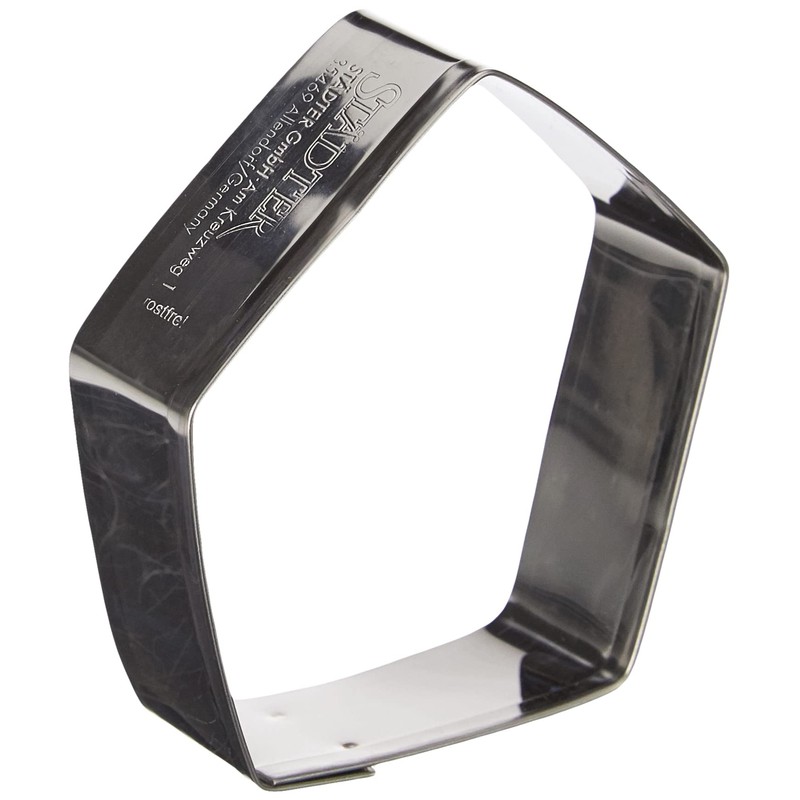 Städter Ausstechform Ausstecher, Edelstahl, Silber, 8cm