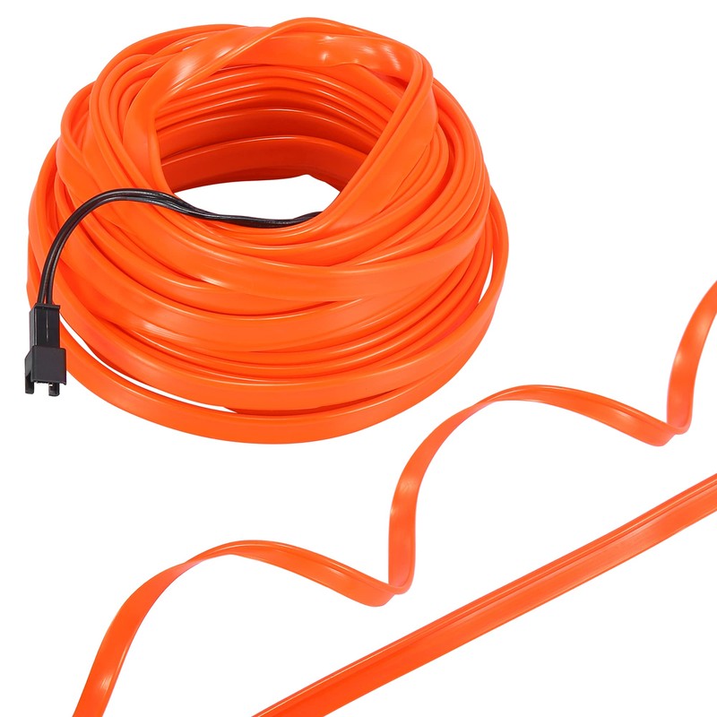 X AUTOHAUX 10 Meter/33ft Interior USB Neon EL Wire String