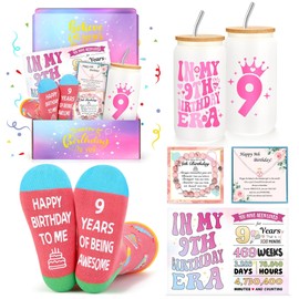 Gifts for 9 Year Olds Girls - 9 Years Girl Gifts - Best 9th Birthday Gift for Girls Age 9 - Cool Presents for Her - Daughter, Big Sister, Niece, Granddaughter, Teen Girl
