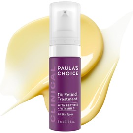 Paula's Choice Clinical 1% Retinol Treatment with Peptides & Vitamin C for Deep Wrinkles - 0.16 oz