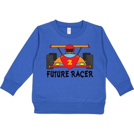 inktastic Race Car Racing Toddler Sweatshirt 5-6 Royal 651a
