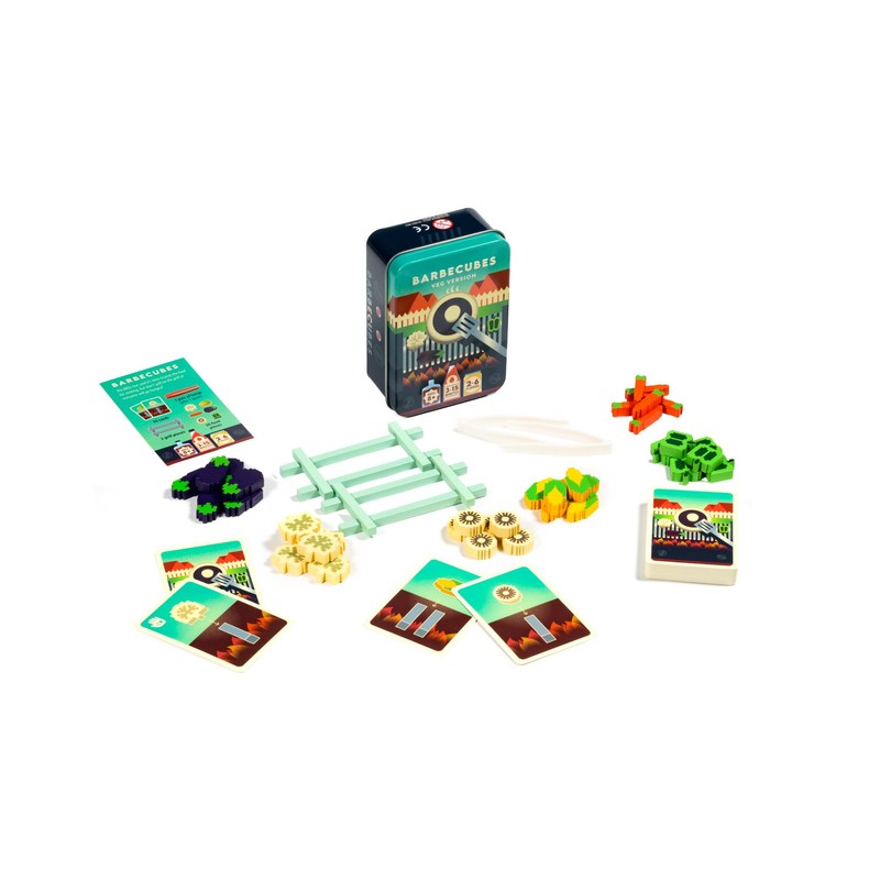 Alley Cat Games Barbecubes - Veg Edition - A Tinderblox