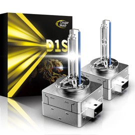 Cougar Motor D1S Hid Bulb 6000K Fog Light Bulbs, Car Lights, Pack of 2