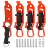 QWORK® 4 Pack Shovel Holder, Shovel Mount for Roof Rack,