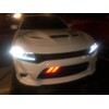Luxe Auto Concepts Charger Front Bumper Hash Stripes - Reflective