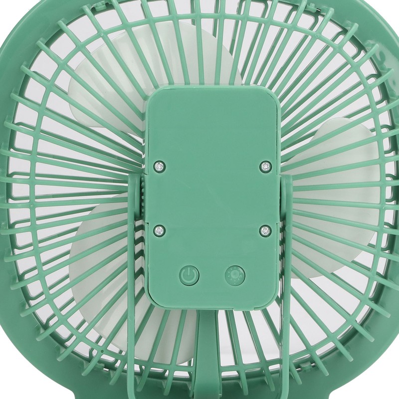 Desktop Fan Power Adjustable Low Noise Rechargeable Mini Portable Vertical