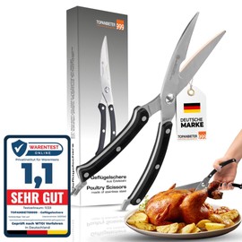 Topanbieter999 Practical Poultry Shears Made of Stainless Steel for Precise Cutting of Poultry of All Types