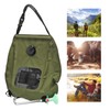 Green 20L Solar Heating Shower Bag Foldable PVC Folding Camping
