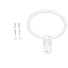Anillos Porta Toallas de Baño s de Aleación de Aluminio Redondos con Instalación Simple para el Hogar y el Hotel