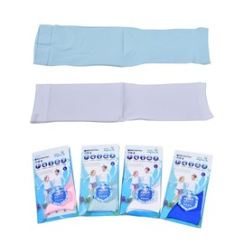 Aqua X Kids' Pastel Cooling Arm Sleeves SN2202-0131 Blue/M 2ea