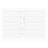 Filofax Mini Ruled White (B513008)