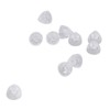 10pcs Sound Amplifier Open Domes Single Layer Washable Reusable Silicone
