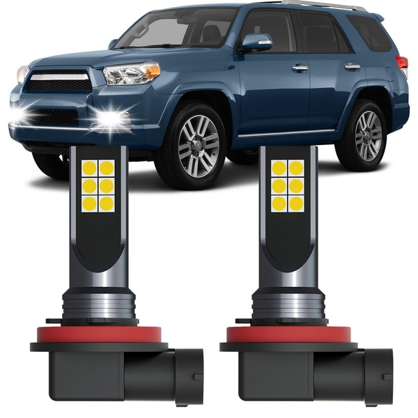 XFLHEHD 2Pcs 4runner Led Fog Lights for Toyota 4runner 2010