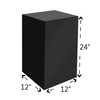 Marketing Holders 5 Sided Cube Pedestal 12”W x 24”H x