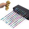 Coolty 10 Pieces Clay Wax Carving Tool, Modelling Tool Double