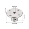 sourcing map Flange Coupling Connectors Shaft Axis Fittings 3 mm