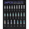 JXTZ 24-in-1 Magnetic Ratchet Screwdriver Set, Multi-Bit Precision Repair Tool