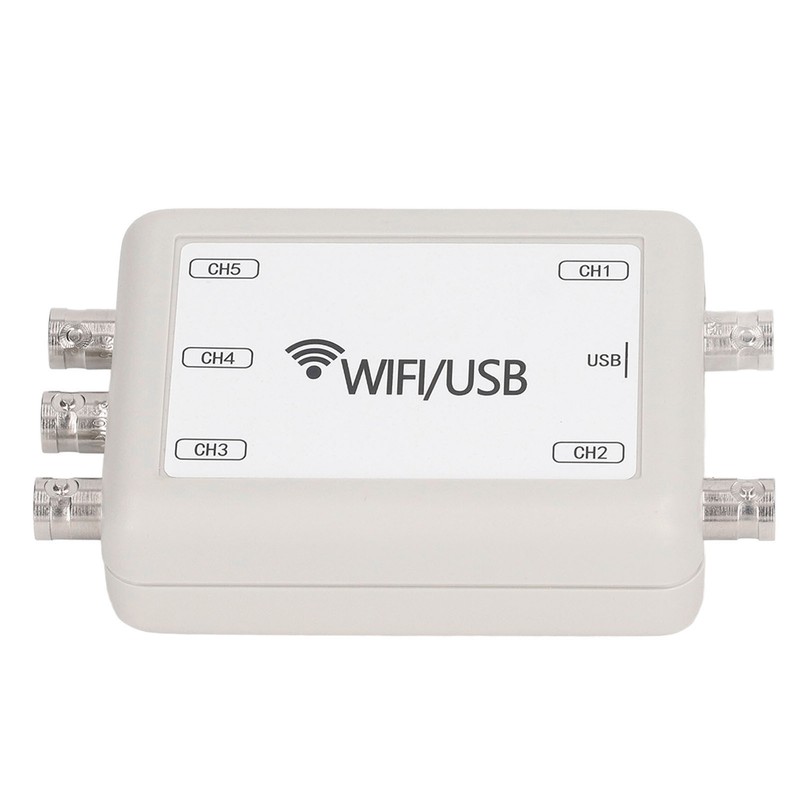 Virtual Oscilloscope WIFI USB 5 Channel Portable Handheld PC Mobile
